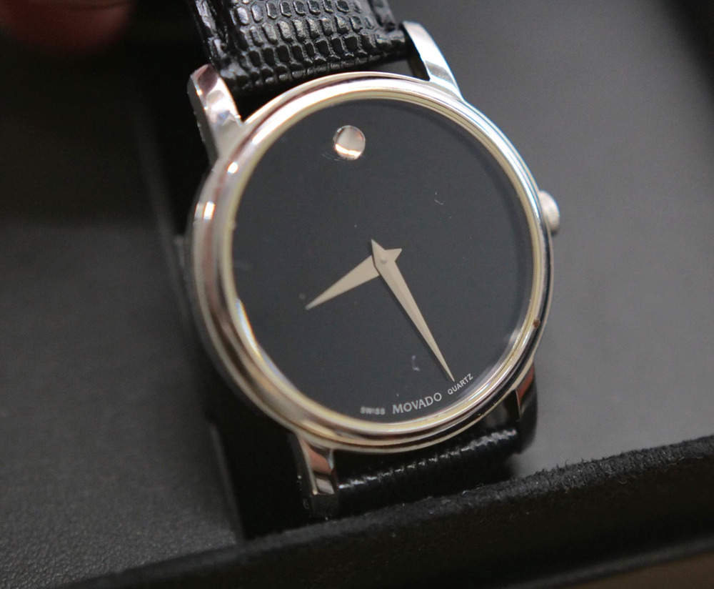 Movado Swiss Museum Black Men's Watch